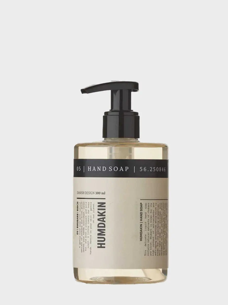 HUMDAKIN 05 Håndsæbe - Rabarber & Birk Hand Care